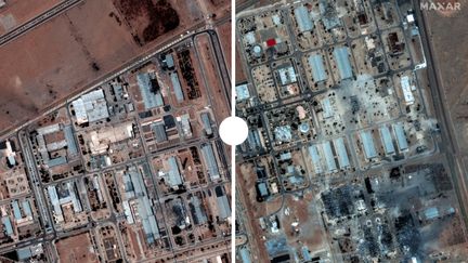 Bombardements américains en Iran : visualisez l’impact des frappes sur les sites nucléaires du pays