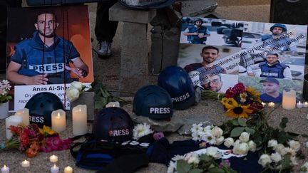 Soixante-sept journalistes ont été tués en un an dans le monde, près de la moitié dans la bande de Gaza, selon Reporters sans frontières