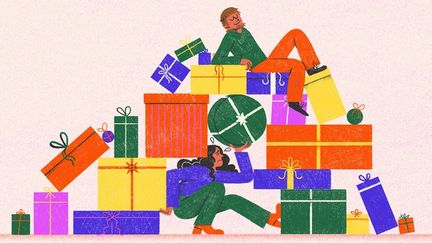 « Tu as plus d&rsquo;idées que moi » : à Noël, la hotte bien remplie des femmes, chargées aussi des cadeaux de leur belle-famille