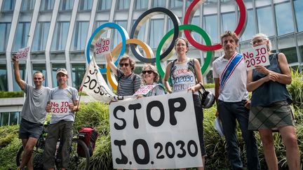 JO 2030 : « Il est encore le temps de dire on arrête tout », selon le collectif opposé au projet