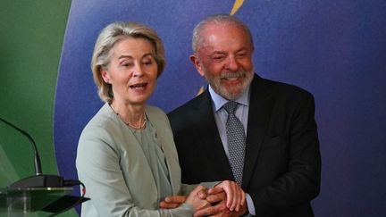 A Rio, Lula et Ursula von der Leyen célèbrent l&rsquo;accord commercial UE-Mercosur