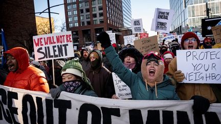 « Je ne reconnais plus mon pays » : à Minneapolis, des habitants hurlent leur colère après la mort d&rsquo;Alex Pretti