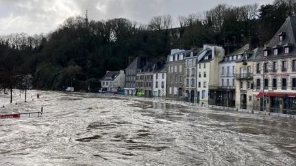 Débordements attendus sur la Laïta, l&rsquo;Odet, l&rsquo;Oust et le Blavet… Suivez l&rsquo;évolution des crues en Bretagne