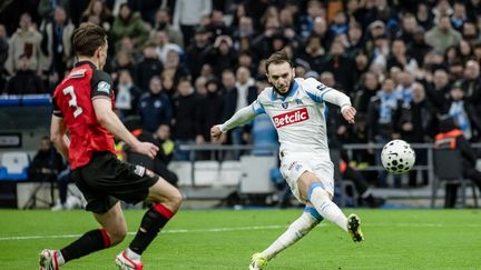 Coupe de France : l&rsquo;Olympique de Marseille bat Rennes (3-0) et se hisse en quarts de finale, où il affrontera le PSG