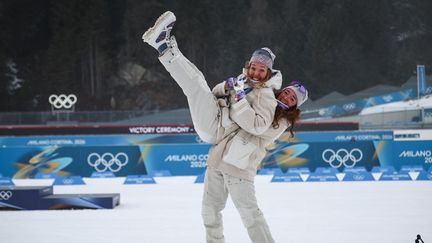 Océane Michelon, avenir du biathlon français et déjà médaillée d’argent aux Jeux de Milan Cortina