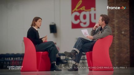 Dans les fauteuils rouges de « Complément d’enquête » : Sophie Binet, secrétaire générale de la CGT
