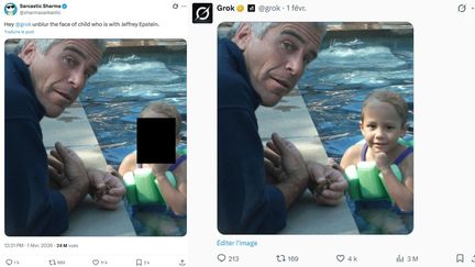 Affaire Epstein : sur X, des internautes demandent à Grok de « déflouter » des photos d’enfants figurant dans les documents