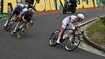 Tadej Pogacar remporte pour la première fois Milan-San Remo, premier « Monument » de la saison, malgré une chute dans le final