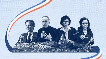 A Paris, le socialiste Emmanuel Grégoire devance largement Rachida Dati, Sophia Chikirou et Pierre-Yves Bournazel qualifiés