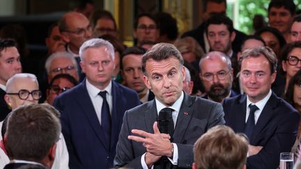 Emmanuel Macron annonce un futur projet de loi « contre les ingérences étrangères » lors des élections.