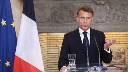 Carburants : « Aujourd&rsquo;hui, la situation ne nous fait envisager aucune pénurie » en France, assure Emmanuel Macron