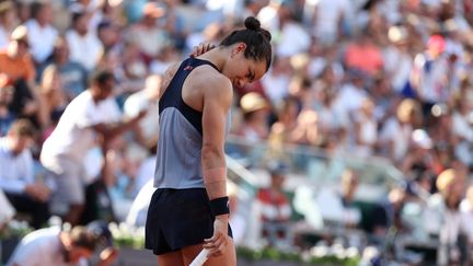 « Le regret, c&rsquo;est de ne pas arriver à être en bonne santé », confie Loïs Boisson après son élimination au premier tour à Roland-Garros