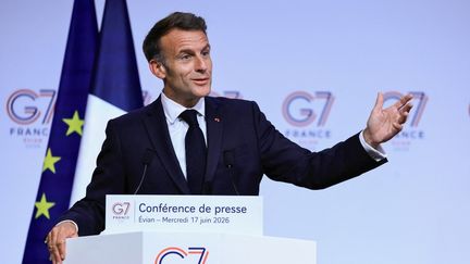Ukraine, Moyen-Orient, « confiance en Donald Trump »… Ce qu&rsquo;il faut retenir de la conférence de presse d&rsquo;Emmanuel Macron en clôture du sommet du G7