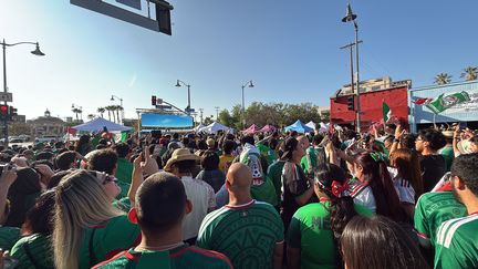 « On veut montrer qu&rsquo;on est là » : à Los Angeles, le Mexique prend ses quartiers pendant la Coupe du monde