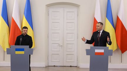 « La ligne de front se trouve ailleurs »: on vous explique la brouille diplomatique qui empoisonne les relations entre l&rsquo;Ukraine et la Pologne, pourtant alliées