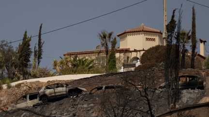 Paysage brûlé, odeur de fumée, cendres partout… Des sinistrés de l’incendie en Espagne découvrent les dégâts