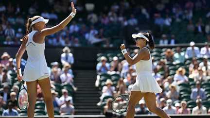 Kristina Mladenovic sacrée en double à Wimbledon avec Guo Hanyu, son septième titre en Grand Chelem