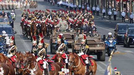 Cérémonies du 14-Juillet : un nombre record de militaires pour le dernier défilé présidé par Emmanuel Macron