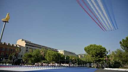 Survol de la Patrouille de France, discours d&rsquo;Emmanuel Macron… Les moments marquants de la cérémonie à Nice pour les 10 ans de l&rsquo;attentat du 14-Juillet