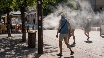 Six départements du Sud-Est en vigilance orange canicule, le département des Alpes-Maritimes en alerte orange à partir de samedi midi