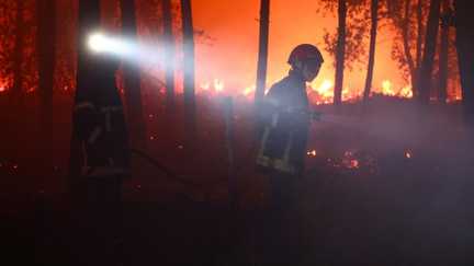 Incendie dans les Landes : « Quand vous avez des moyens aériens qui sont très éloignés, le temps qu&rsquo;ils arrivent, c&rsquo;est parfois trop tard », regrette le président du département