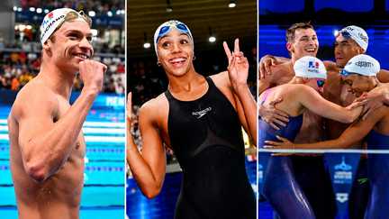 Les cartons de Léon Marchand, l&rsquo;émergence de Mary-Ambre Moluh, le retour des relais… Le bilan de la France aux championnats d&rsquo;Europe de natation
