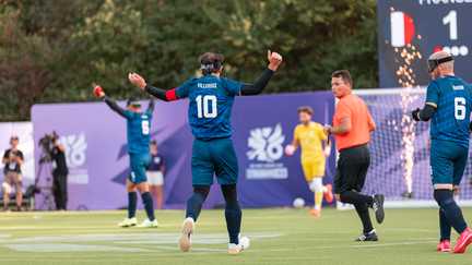 Championne paralympique en titre, l’équipe de France de cécifoot conserve son titre de championne d’Europe à domicile en battant l’Angleterre