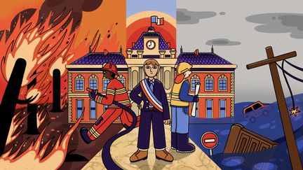 « On se croyait en guerre » : des maires racontent leur combat en première ligne contre les incendies, la canicule ou la sécheresse