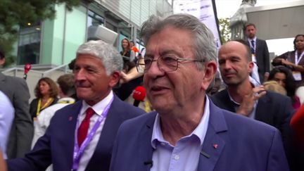 Premier débat de la présidentielle : Jean-Luc Mélenchon entend dire « leurs quatre vérités » aux chefs d&rsquo;entreprise présents à la rentrée du Medef