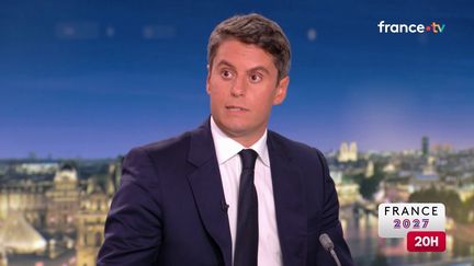 Présidentielle 2027 : « Il faut une réforme constitutionnelle profonde, pour mieux partager le pouvoir », défend Gabriel Attal au « 20 Heures » de France 2