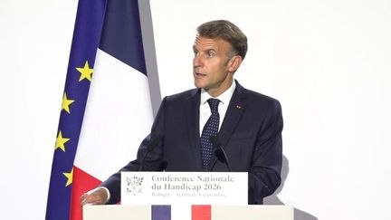 Conférence nationale sur le handicap : un nouvelle stratégie nationale sur l&rsquo;autisme sera lancée « dès la fin de l&rsquo;année », annonce Emmanuel Macron
