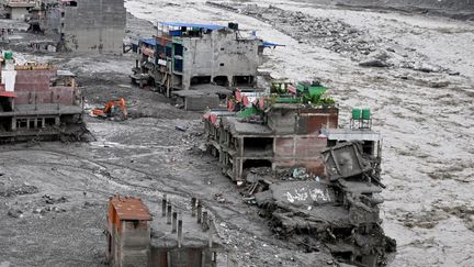 « Dans la vallée engloutie » : regardez le documentaire de franceinfo consacré aux crues meurtrières au Népal et au Tibet