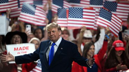 « C&rsquo;est comme si Trump était sur le bulletin » : le président américain fait de son nom l&rsquo;enjeu des midterms