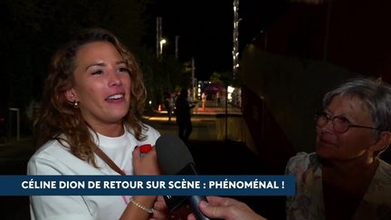 « Elle est top, elle va bien ! » : les spectateurs subjugués à la sortie du premier concert de Céline Dion