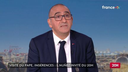 « On n&rsquo;a pas détecté de menace particulière » autour de la visite du pape, assure le ministre de l&rsquo;Intérieur, Laurent Nuñez, sur France 2