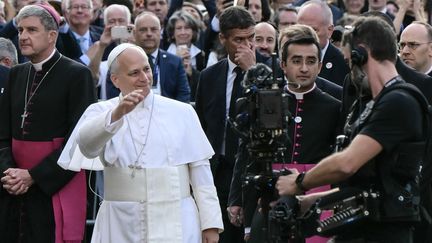 Visite du pape en France : nouveau bain de foule pour Léon XIV avant la messe à Lourdes
