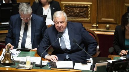 « Quelqu&rsquo;un qui incarne une forme de stabilité, ce n&rsquo;est pas plus mal » : Gérard Larcher, l&rsquo;incontournable président du Sénat qui veut peser pour 2027