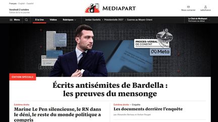 Face aux révélations de Mediapart sur Jordan Bardella, le RN en communication de crise
