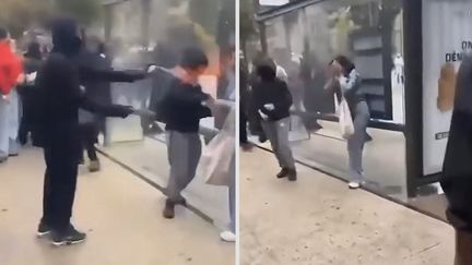 Le mineur de 15 ans qui a visé une femme au visage avec un spray inflammable, en marge du mouvement lycéen jeudi, est déféré devant un juge d&rsquo;instruction en vue de sa mise en examen