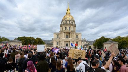 Mobilisation du 17 octobre : « Pour le moment, nous n’avons pas un accord global sur un itinéraire » pour le cortège parisien, annonce le préfet de police