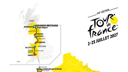 Un départ au Royaume-Uni, deux contre-la-montre, la butte Montmartre en nouvelle tradition… Découvrez le parcours du Tour de France 2027